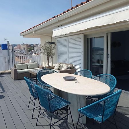 Apartament Atico Con Fantasticas Vistas Al Mar Y La Iglesia Sitges Zewnętrze zdjęcie
